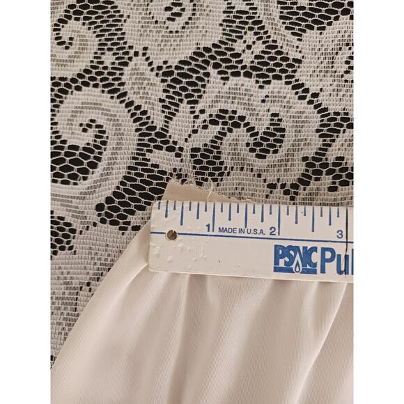 Vintage Lacy White Half Slip Skirt - Picture 8 of 12
